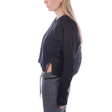 Nike Tech Fleece Aeroloft Crew Sweater Women's Clothing K18t3550 (Black)